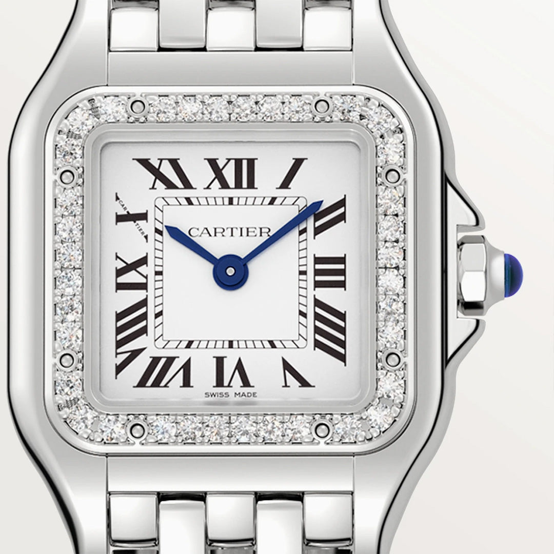 Watch in steel Panthère de Cartier Cartier