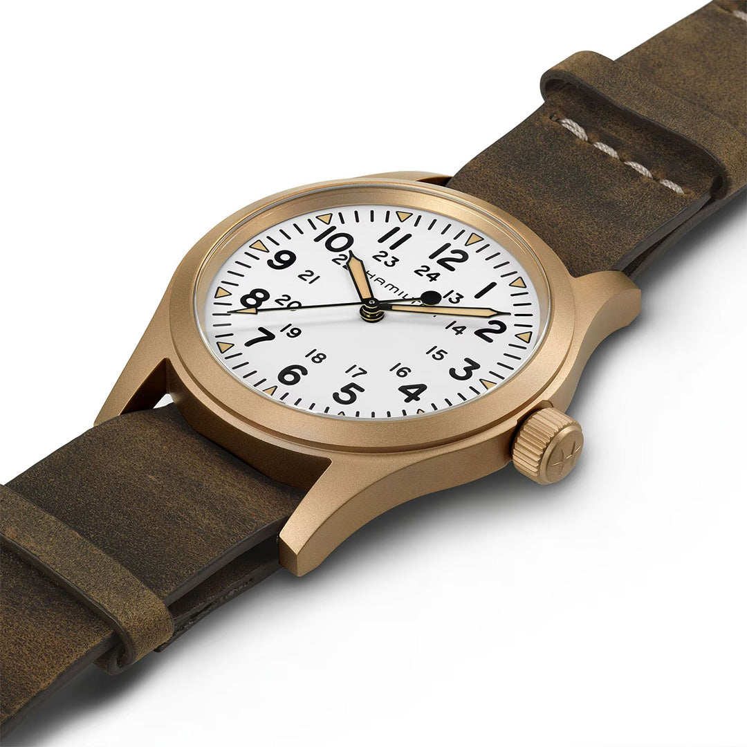 Watch in bronze Khaki Field Mechanical Bronze Hamilton