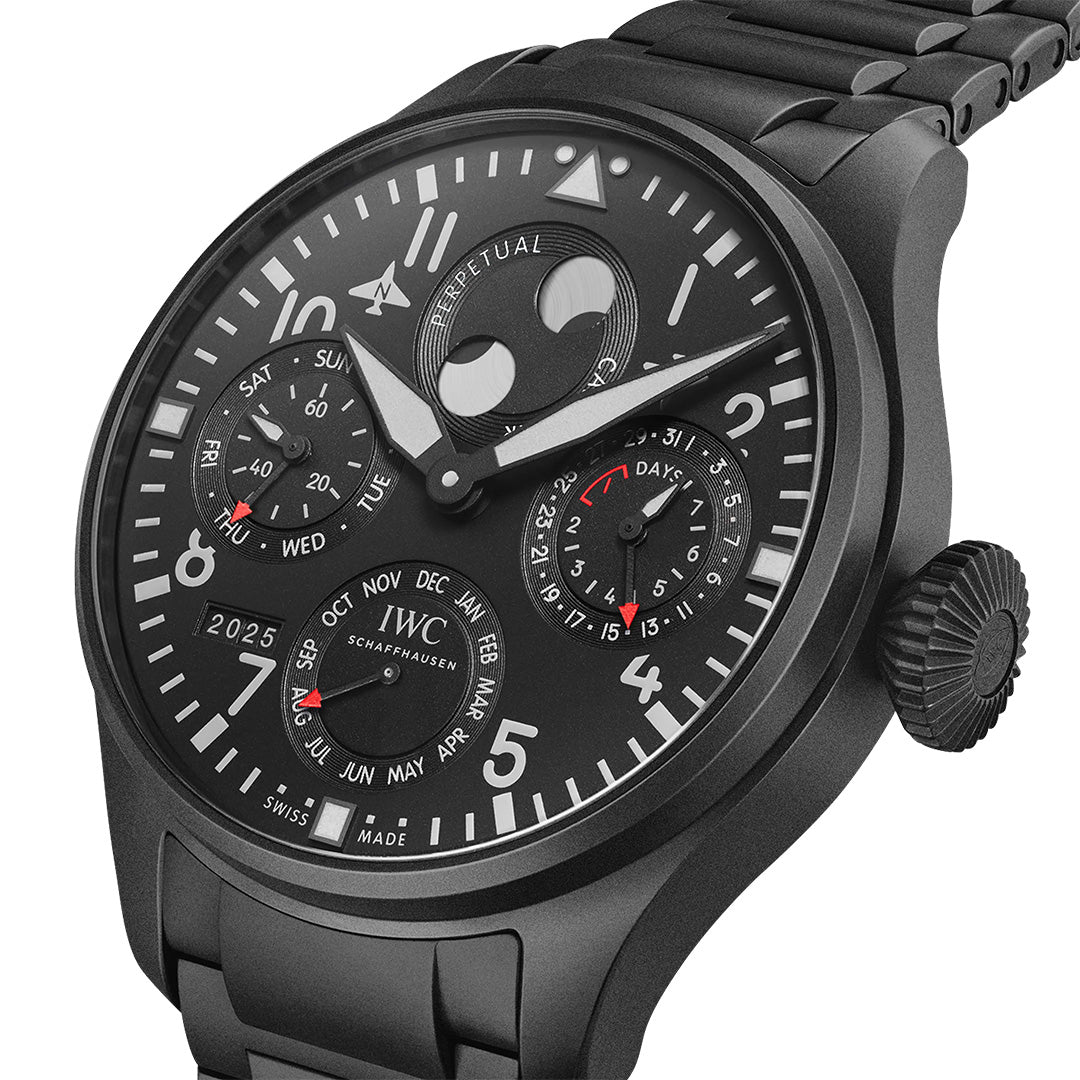 Orologio in ceratanium Big Pilot's Watch PPC TOP GUN Ceratanium® Iwc