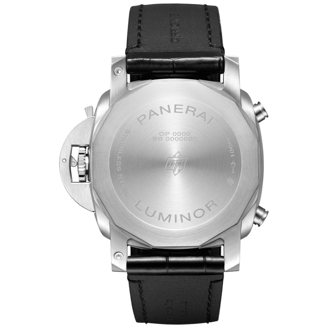 Watch in steel Luminor Chrono Panerai