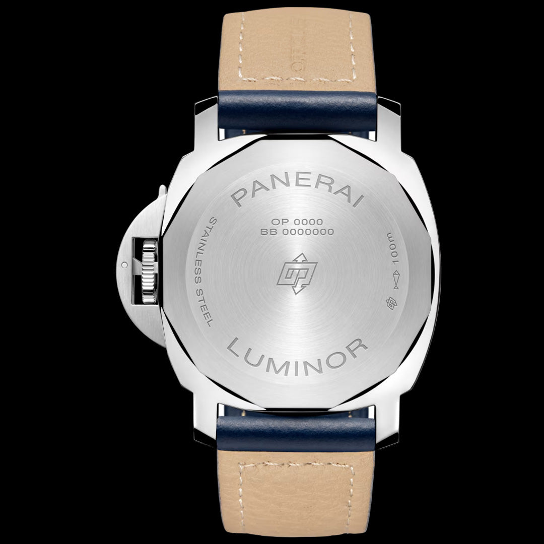 Orologio in acciaio Luminor Logo Panerai