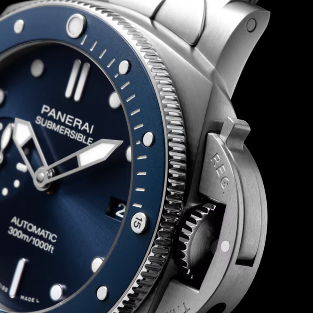 Watch in steel and ceramic Submersible Panerai