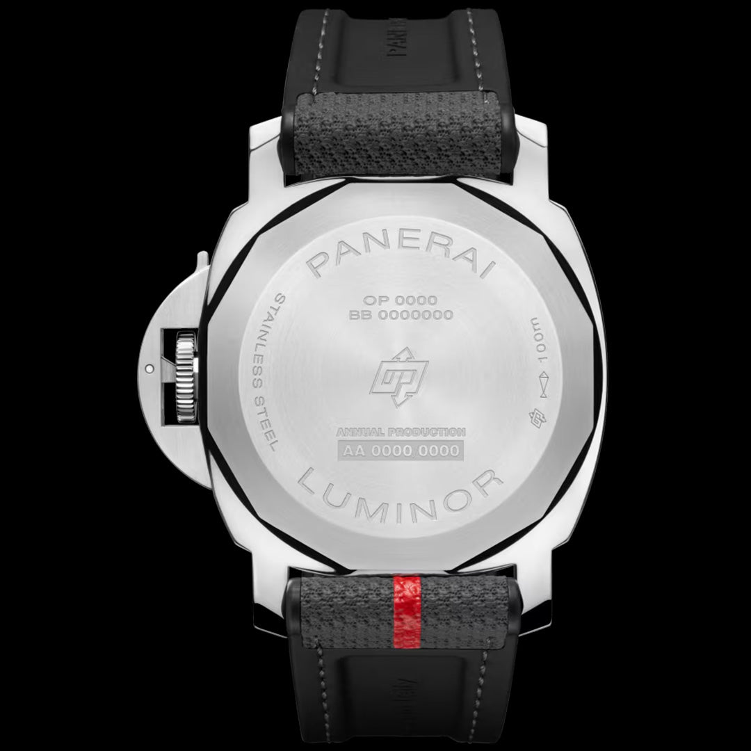 Watch in steel Luminor Tre Giorni Luna Rossa Panerai