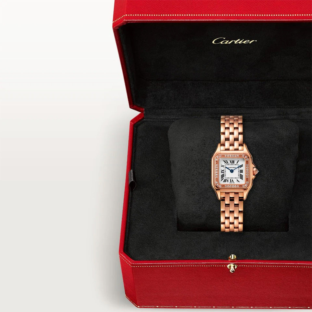 Orologio in oro rosa Panthère de Cartier Cartier