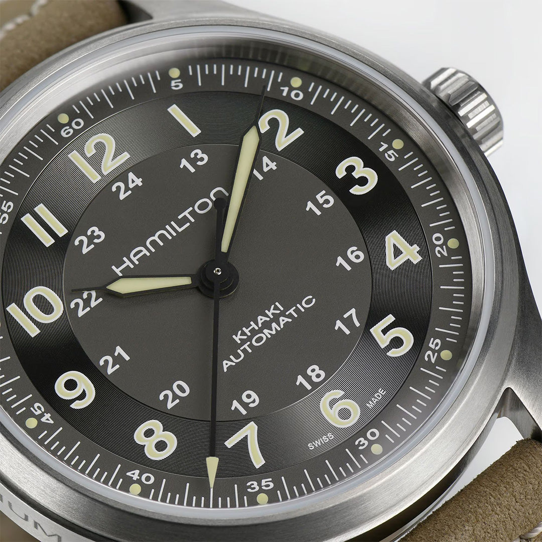 Orologio in titanio Khaki Field Titanium Auto Hamilton