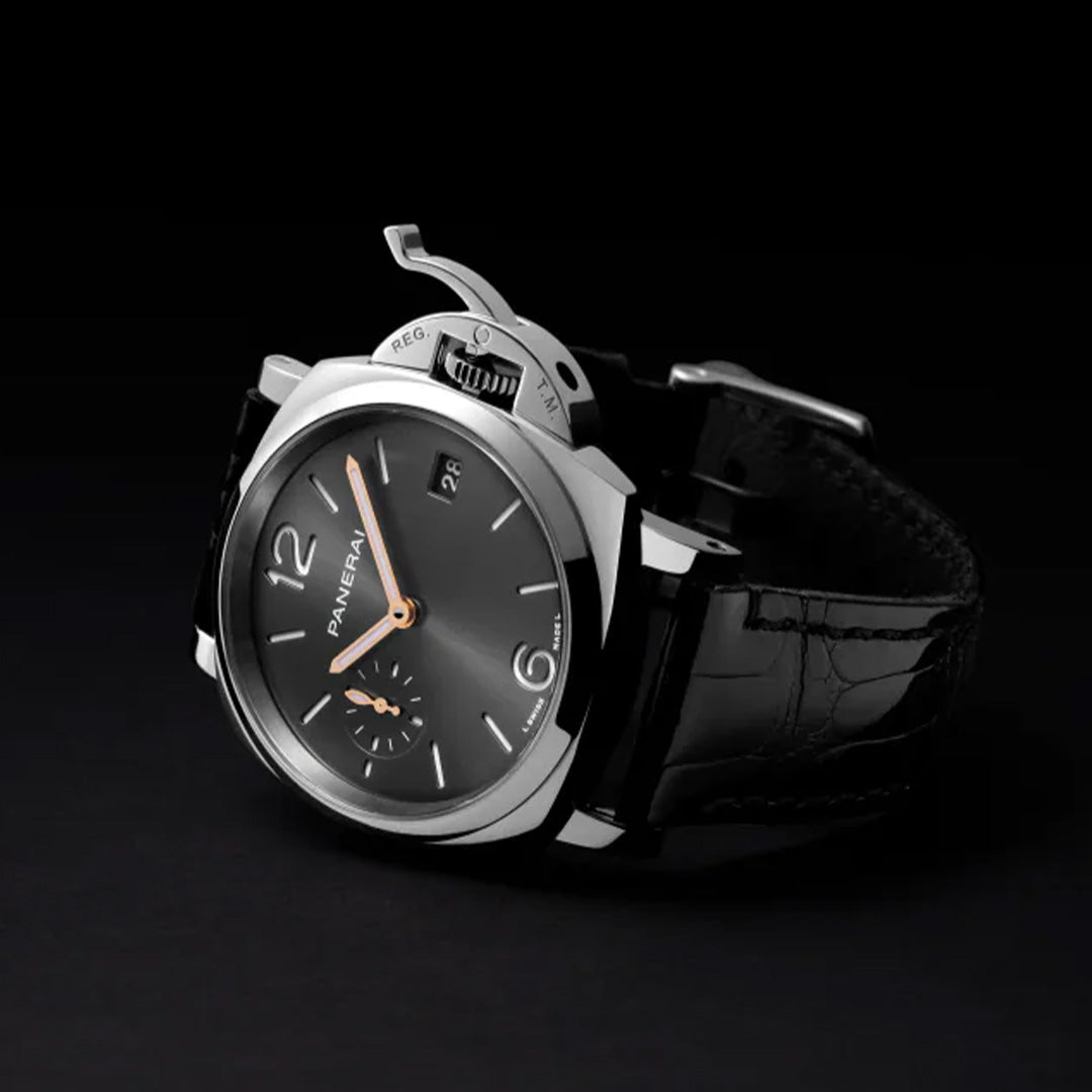 Orologio in acciaio Luminor Due Panerai