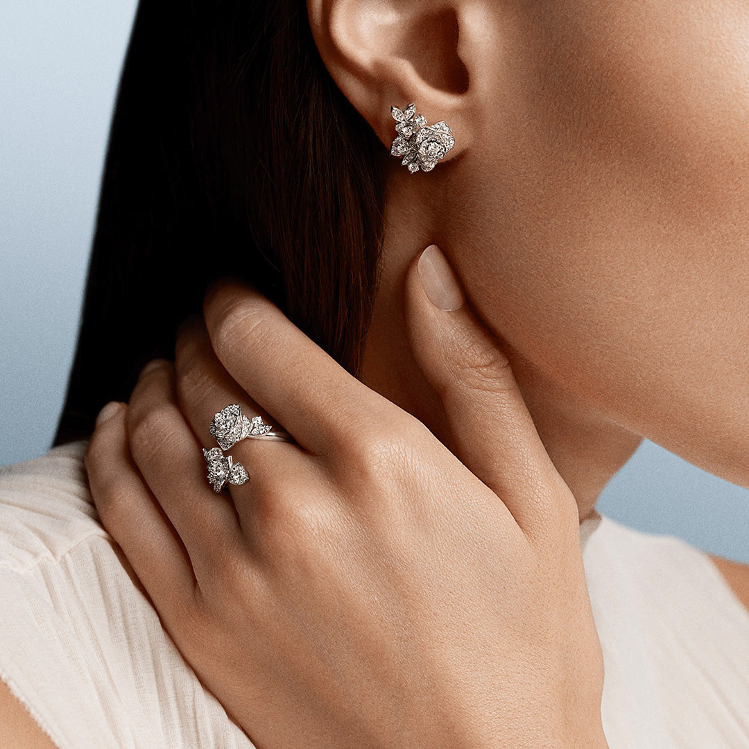 Ring in white gold Rose Ring Piaget