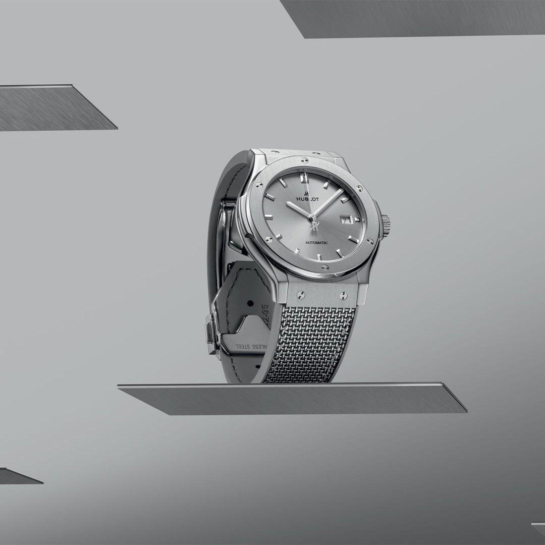 Orologio in titanio Classic Fusion Essential Grey Hublot