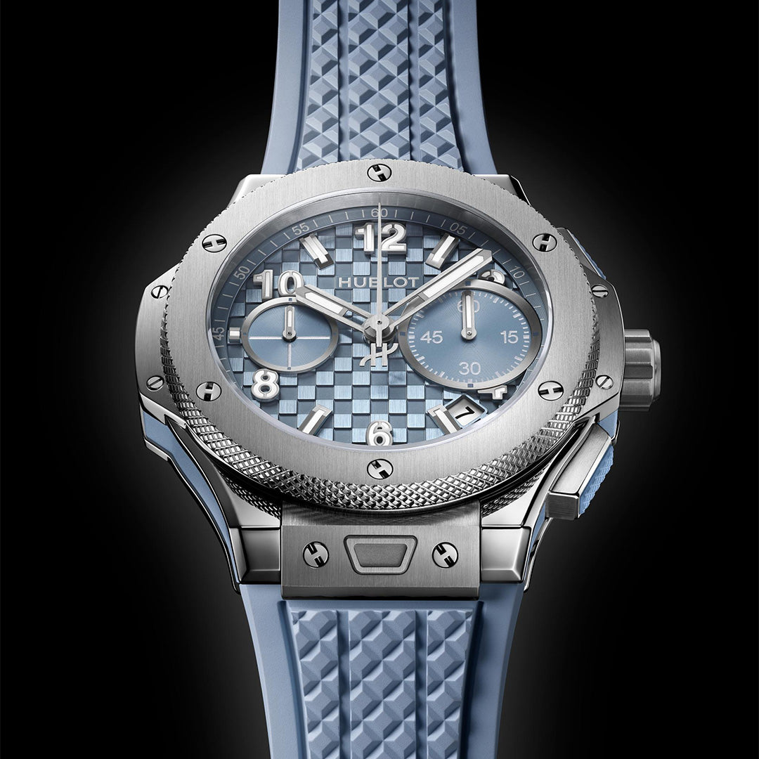 Orologio in titanio Big Bang Original Unico Titanium Coal Blue Hublot