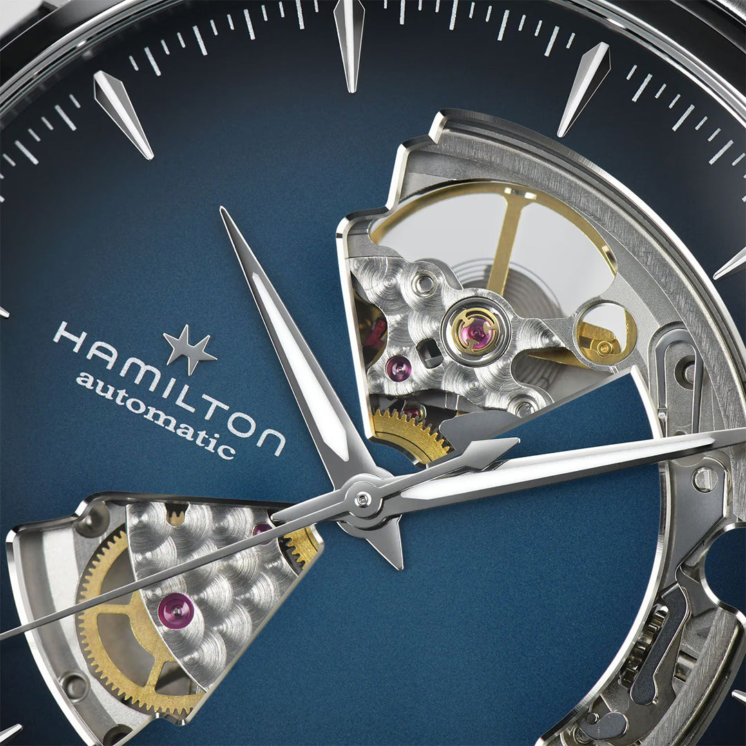 Orologio in acciaio Jazzmaster Open Heart Auto Hamilton