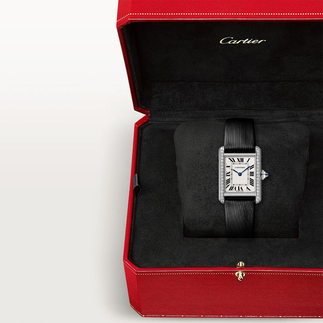 Watch in steel Tank Must Cartier