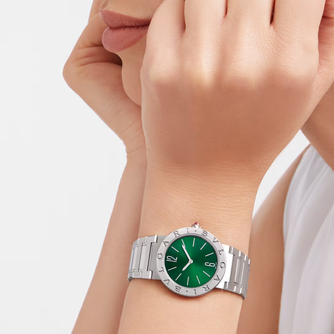 Orologio in acciaio Bvlgari Bulgari