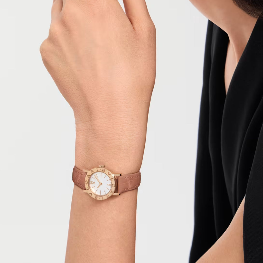 Watch in rose gold Bvlgari Bulgari