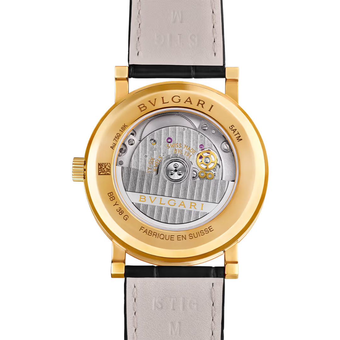 Watch in yellow gold Bvlgari Bulgari