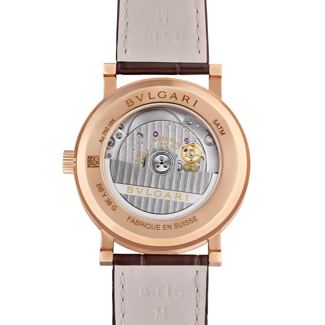 Watch in rose gold Bvlgari Bulgari