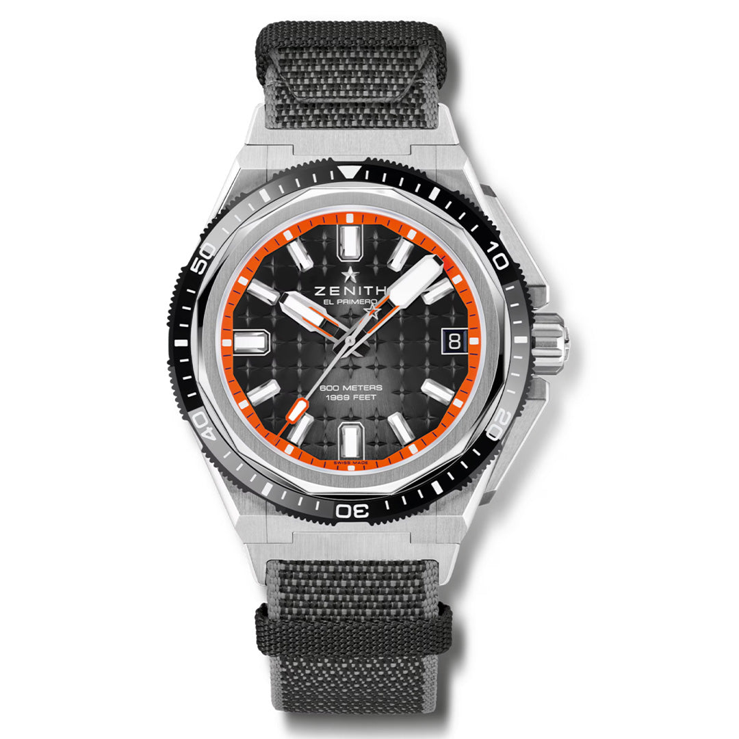 Watch in titanium Defy Extreme Diver Zenith