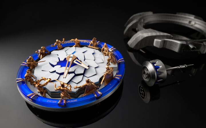 Knights of the Round Table - Damascus Titanium4