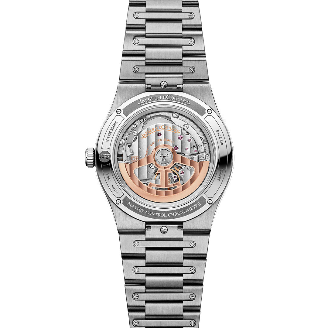 Orologio in acciaio Master Control Chronometre Date Power Reserve Jaeger-lecoultre