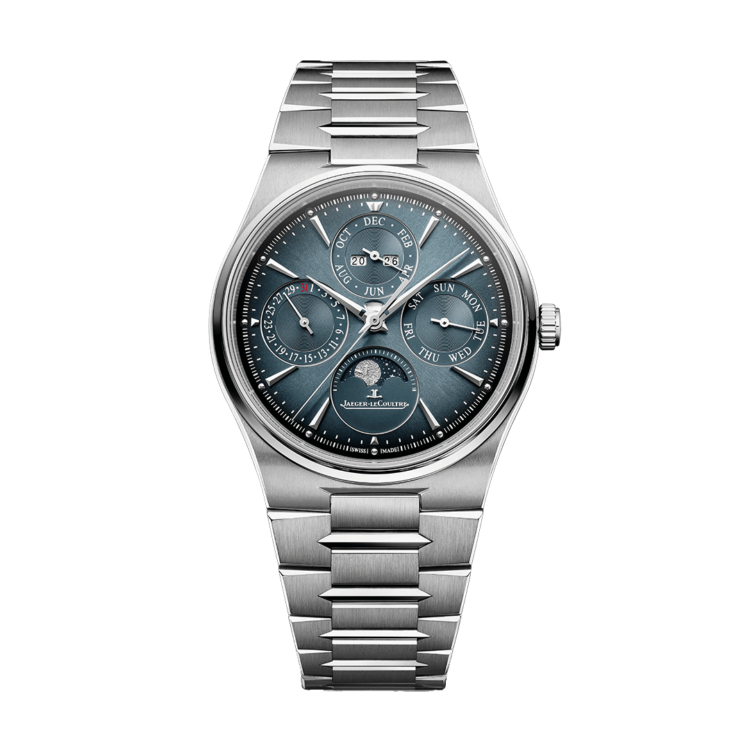 Orologio in acciaio Master Control Chronometre Perpetual Calendar Jaeger-lecoultre