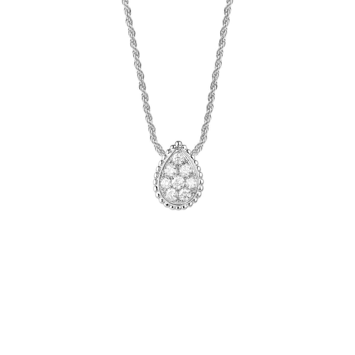 Gioiello in oro bianco Collana Serpent Bohème, modello S Boucheron