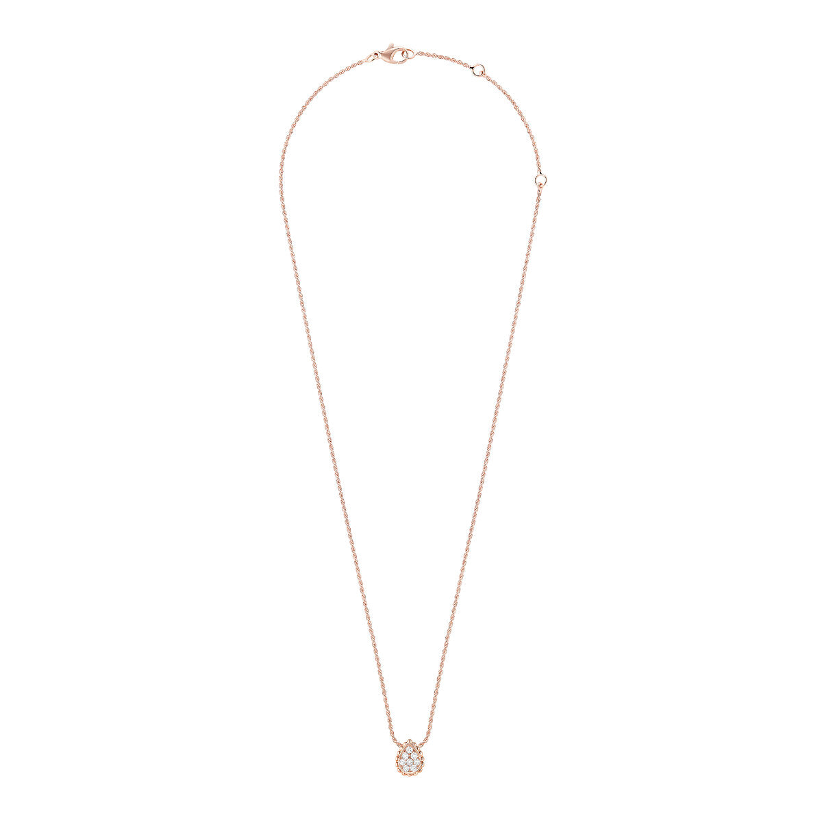 Gioiello in rose gold Serpent Bohème pendant, xs motif Boucheron