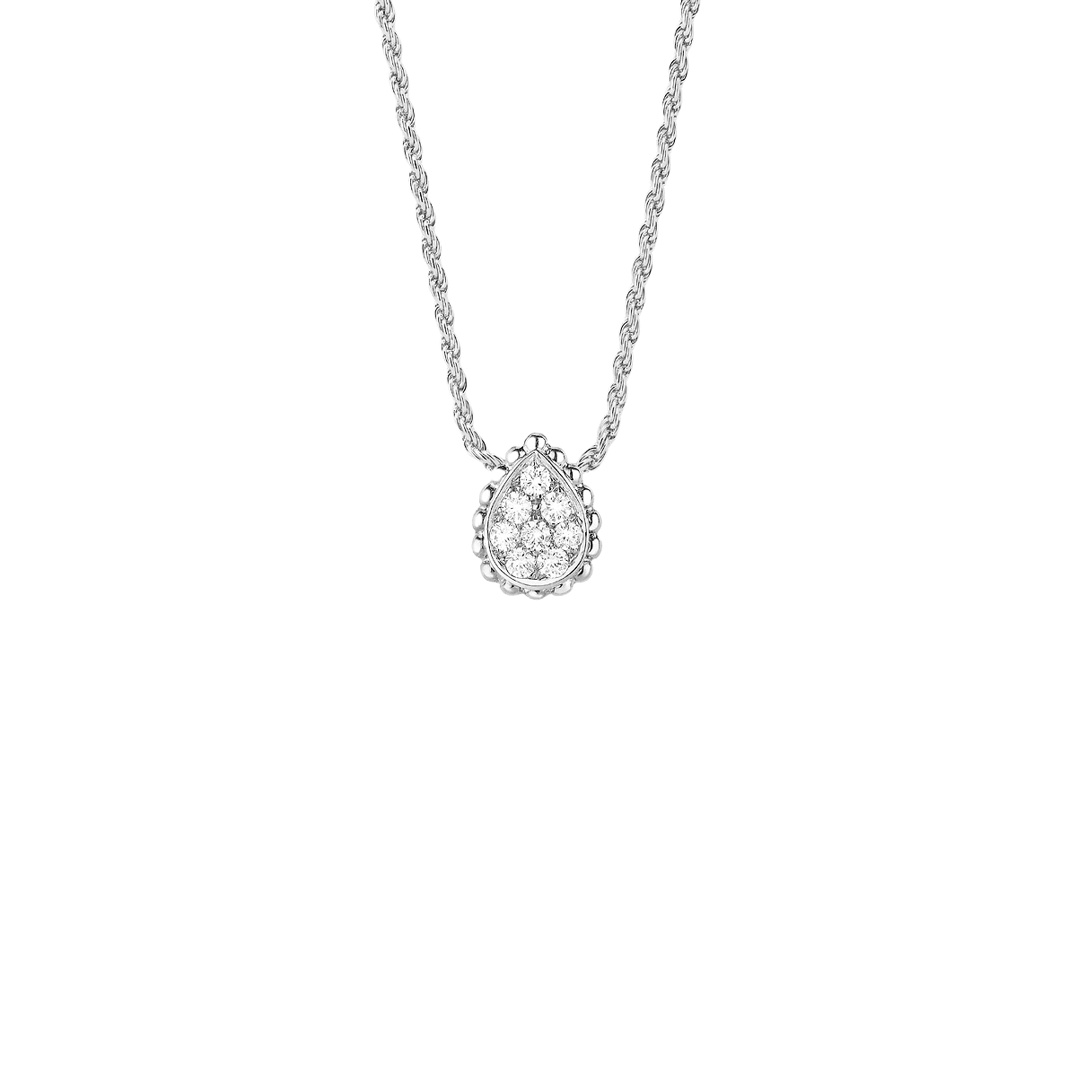 Gioiello in oro bianco Collana Serpent Bohème, modello XS Boucheron