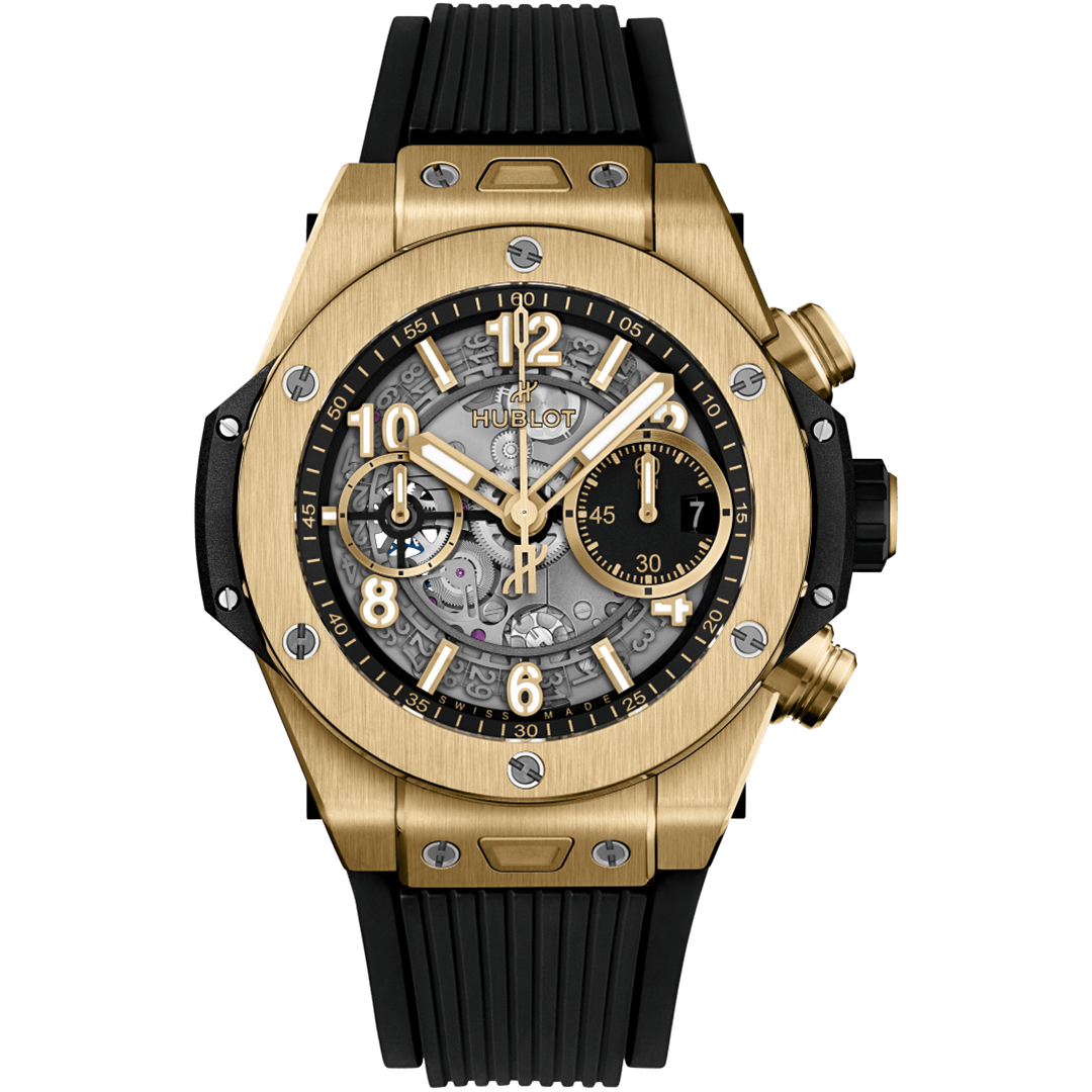 Orologio in oro giallo Big Bang Unico Yellow Gold Hublot