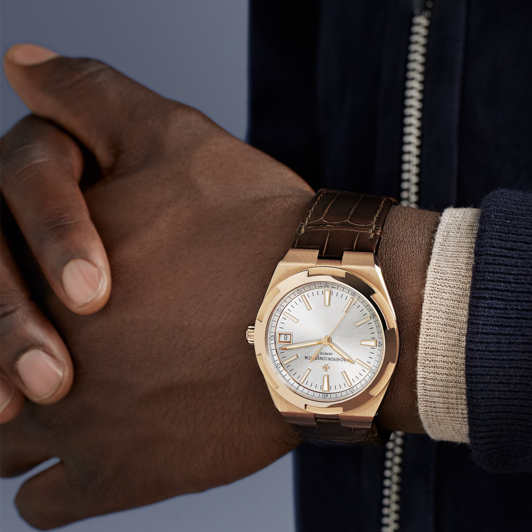 Orologio in oro rosa Overseas Automatico Vacheron constantin