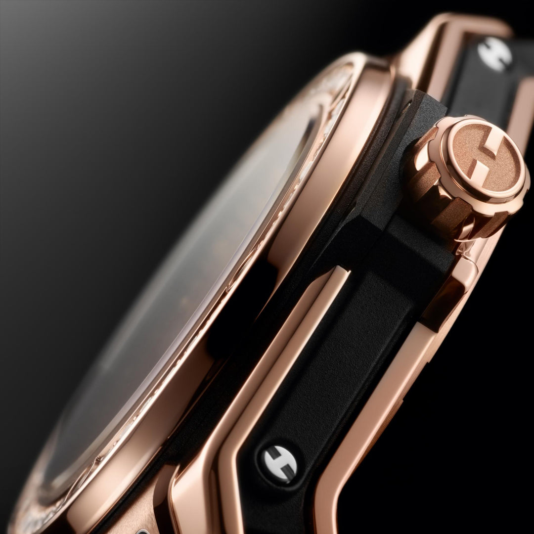 Orologio in oro rosa Big Bang One Click King Gold Diamonds Hublot