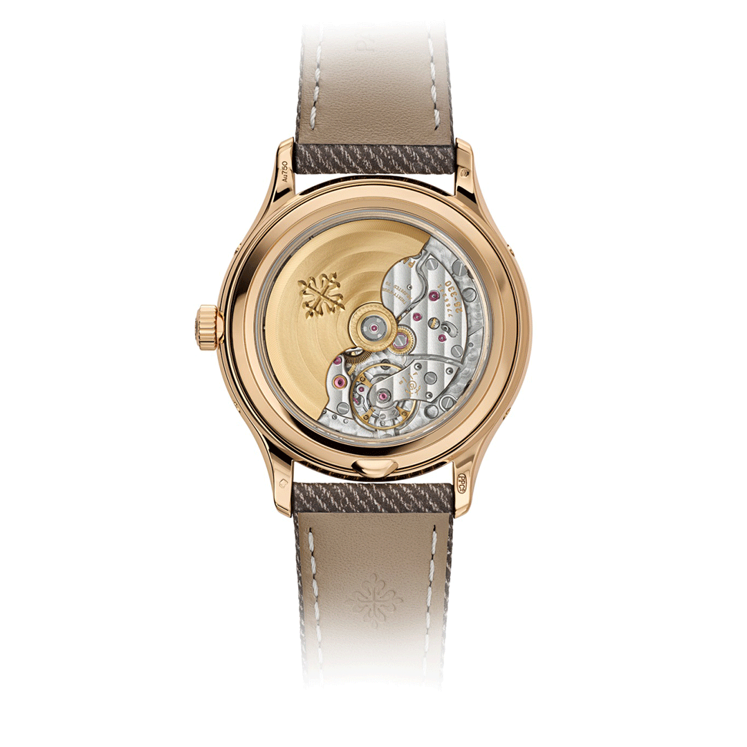 Watch in rose gold Complications Patek philippe
