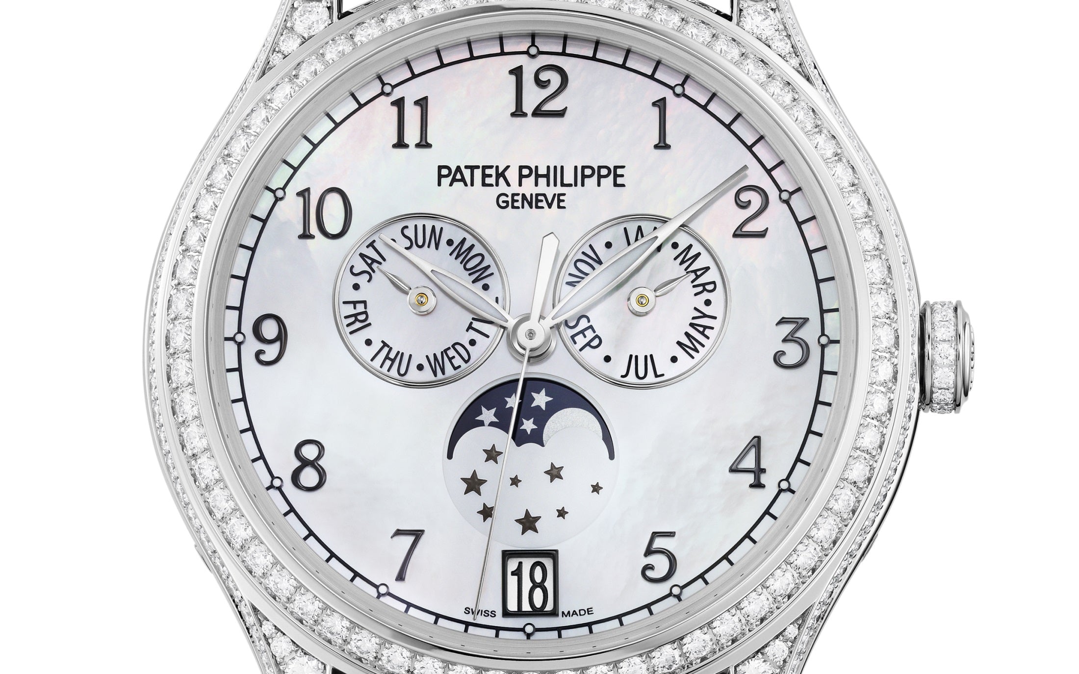 Orologio in oro bianco Complicazioni Patek philippe