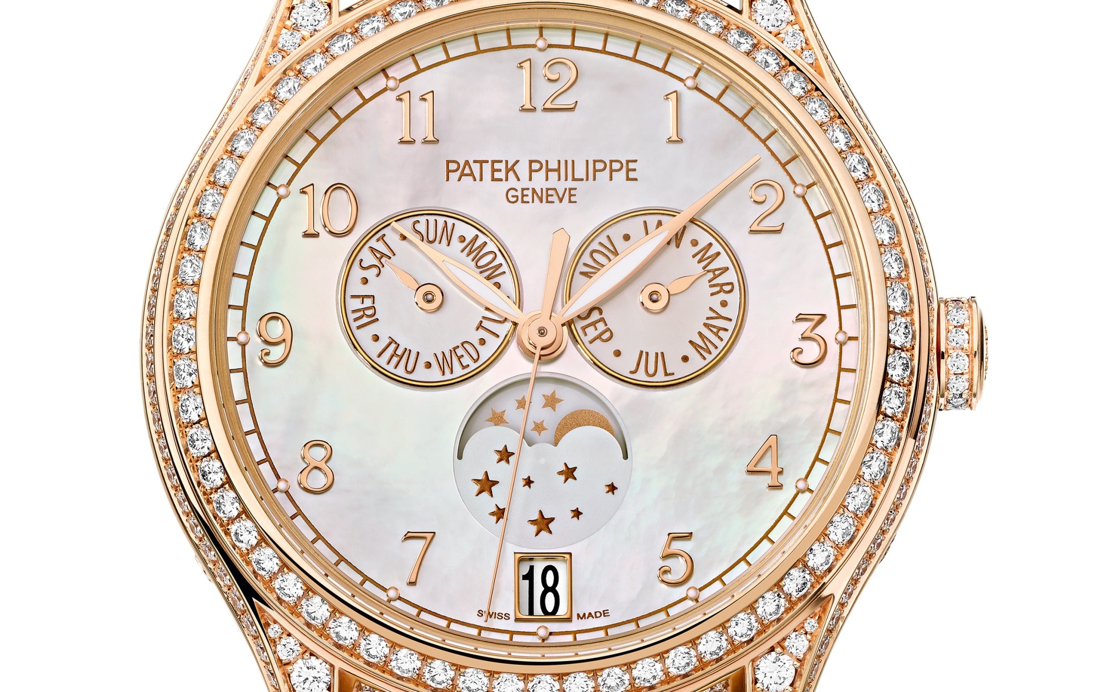 Orologio in oro rosa Complicazioni Patek philippe