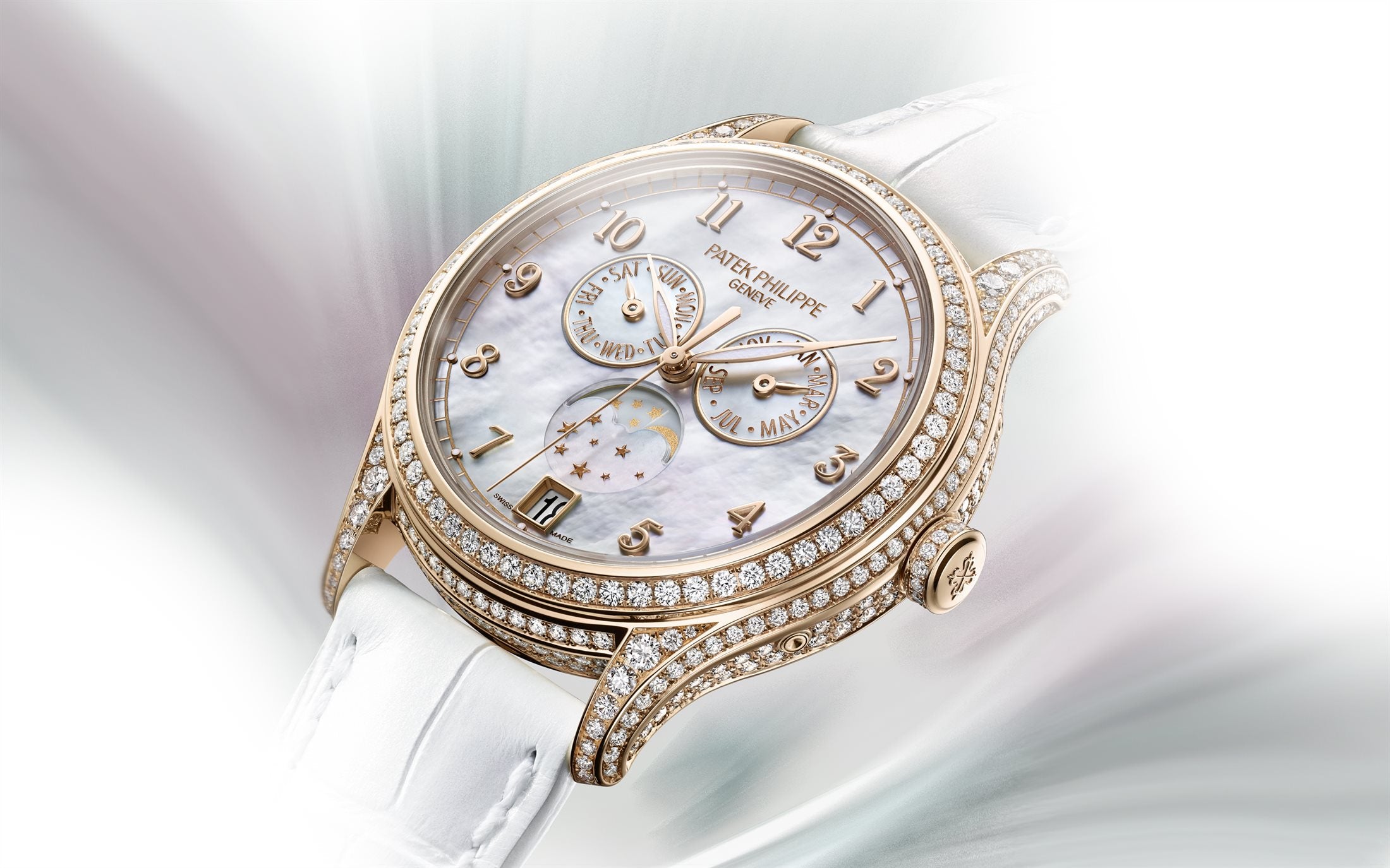 Orologio in oro rosa Complicazioni Patek philippe