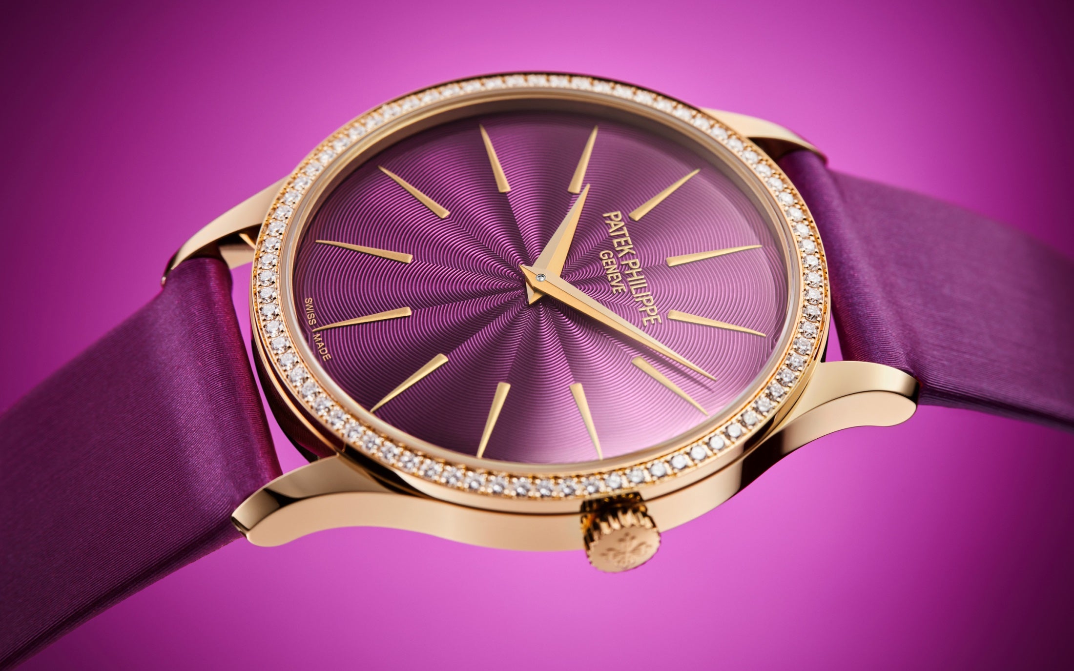 Watch in rose gold Calatrava Patek philippe