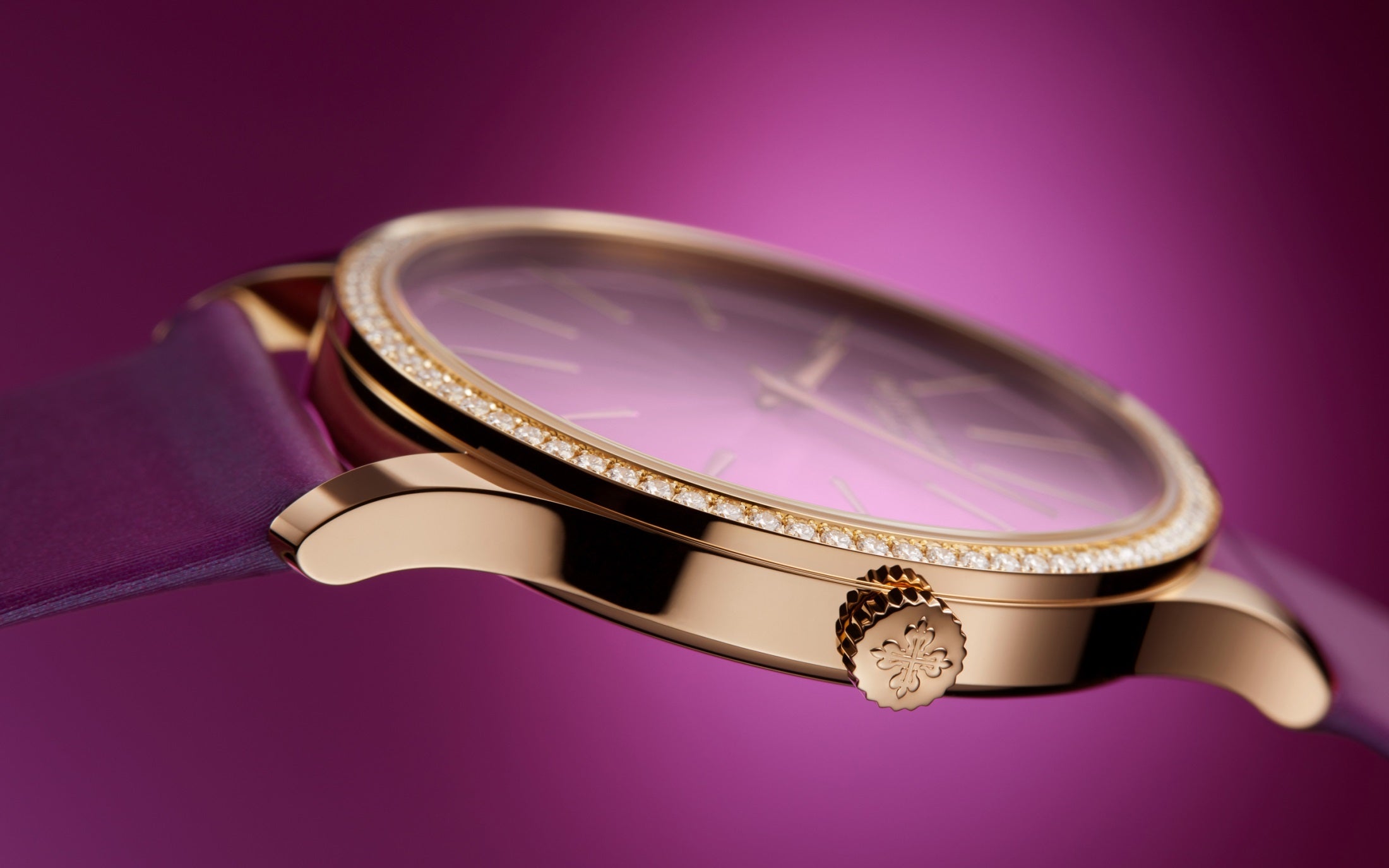 Orologio in oro rosa Calatrava Patek philippe