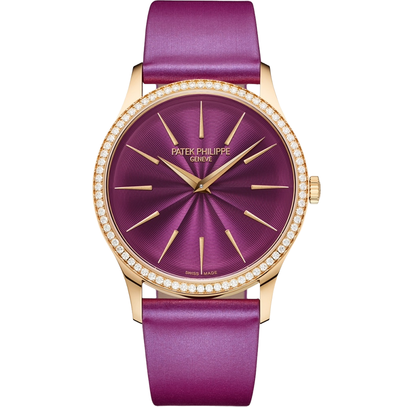 Orologio in oro rosa Calatrava Patek philippe