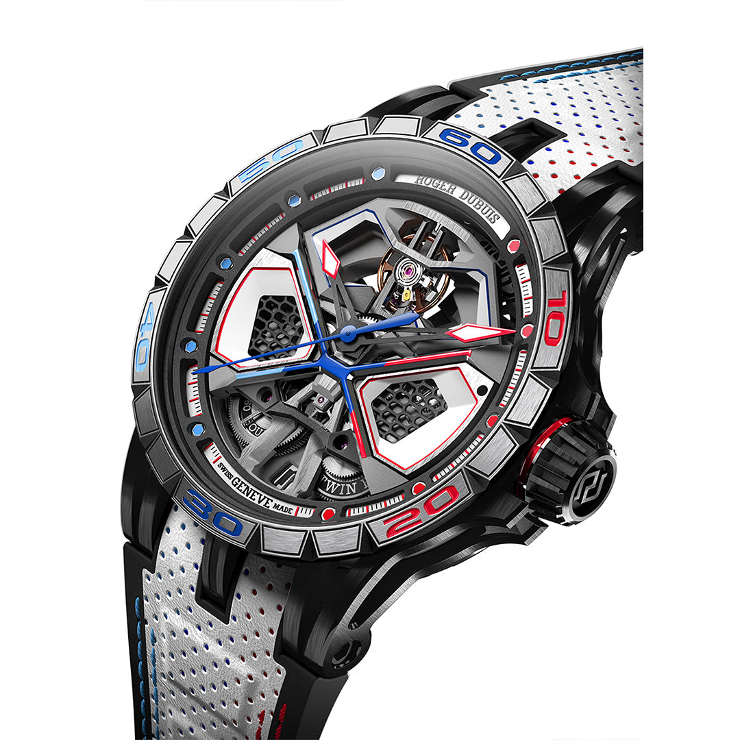 Watch in titanium Excalibur Spider Monobalancier Huracán Roger dubuis