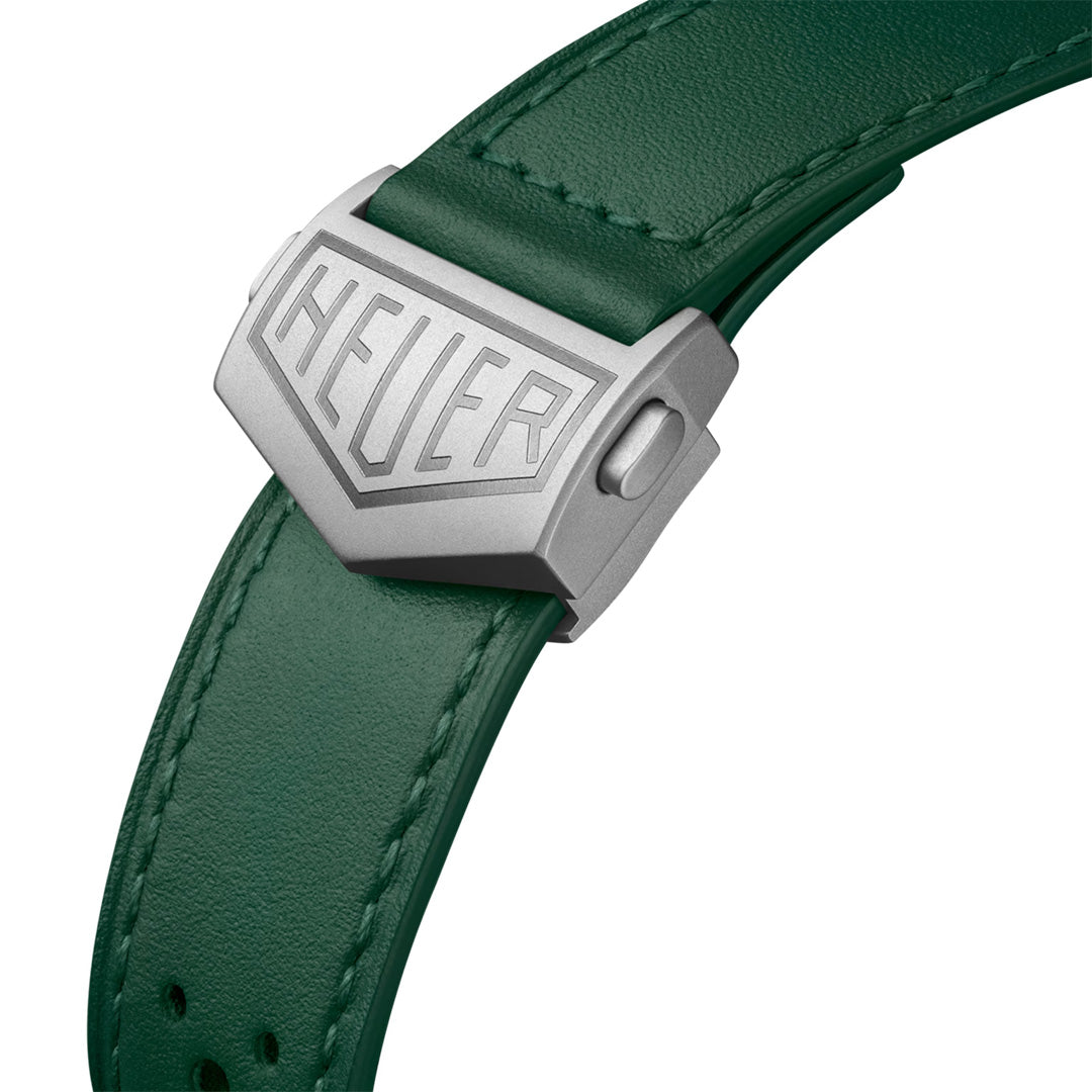 Watch in titanium Monaco Chronograph Racing Green Tag heuer