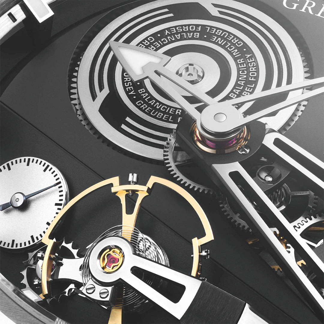 Watch in titanium Balancier Convexe S2 Greubel forsey