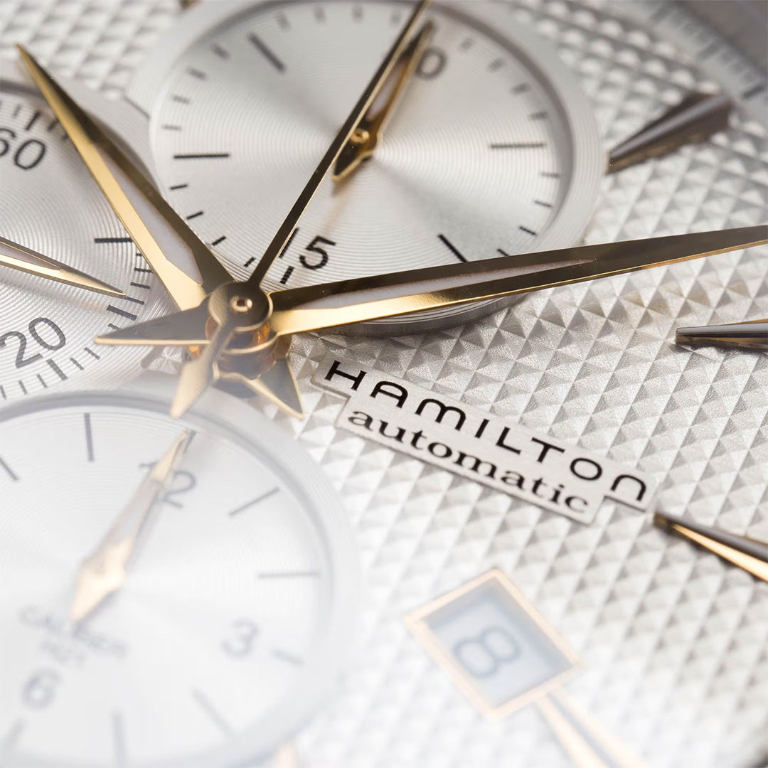 Orologio in acciaio Jazzmaster Auto Chrono Hamilton