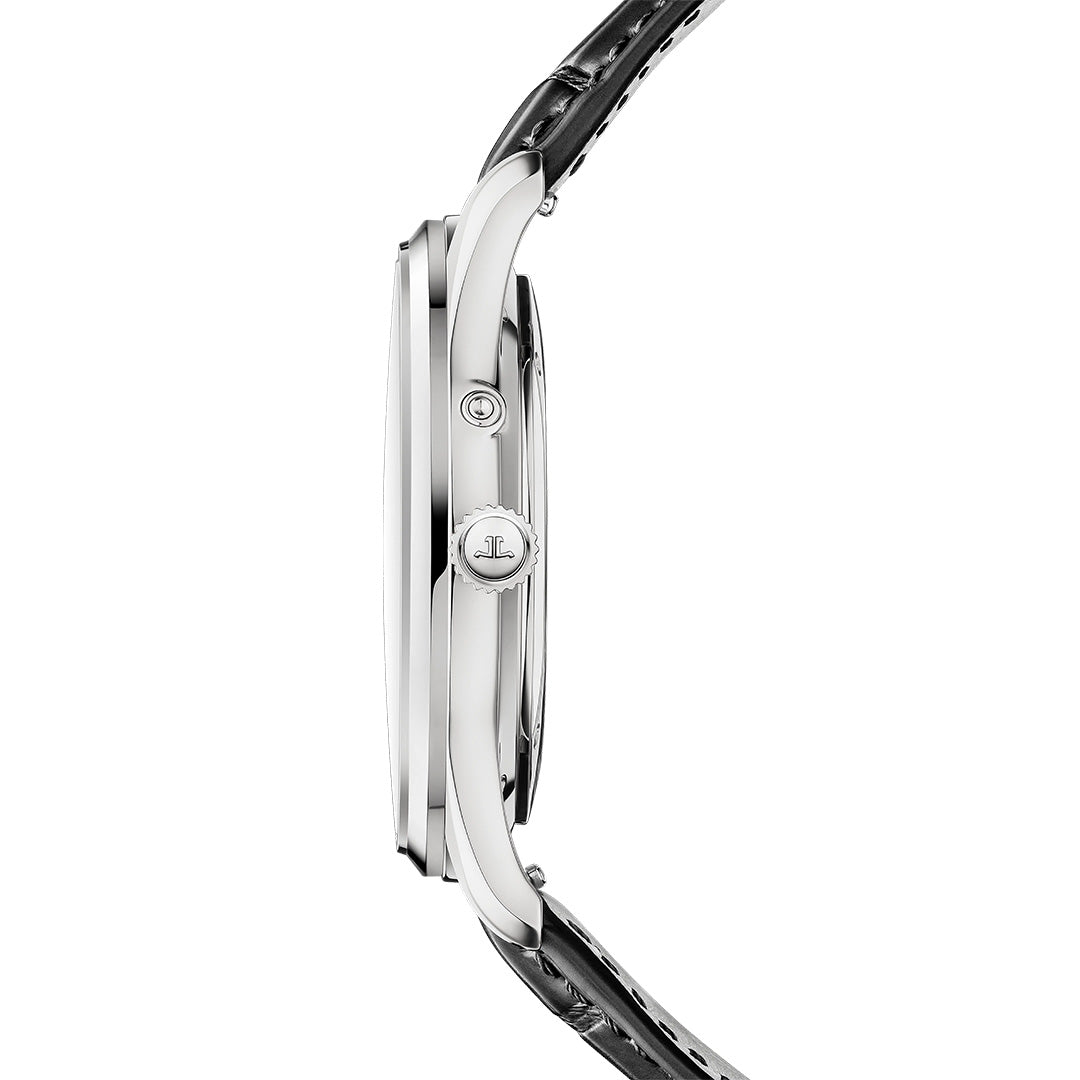 Watch in steel Master Ultra Thin Power Reserve Jaeger-lecoultre