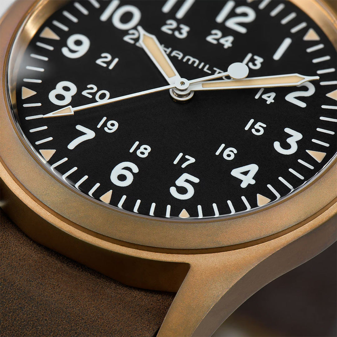 Orologio in bronzo Khaki Field Mechanical Bronze Hamilton