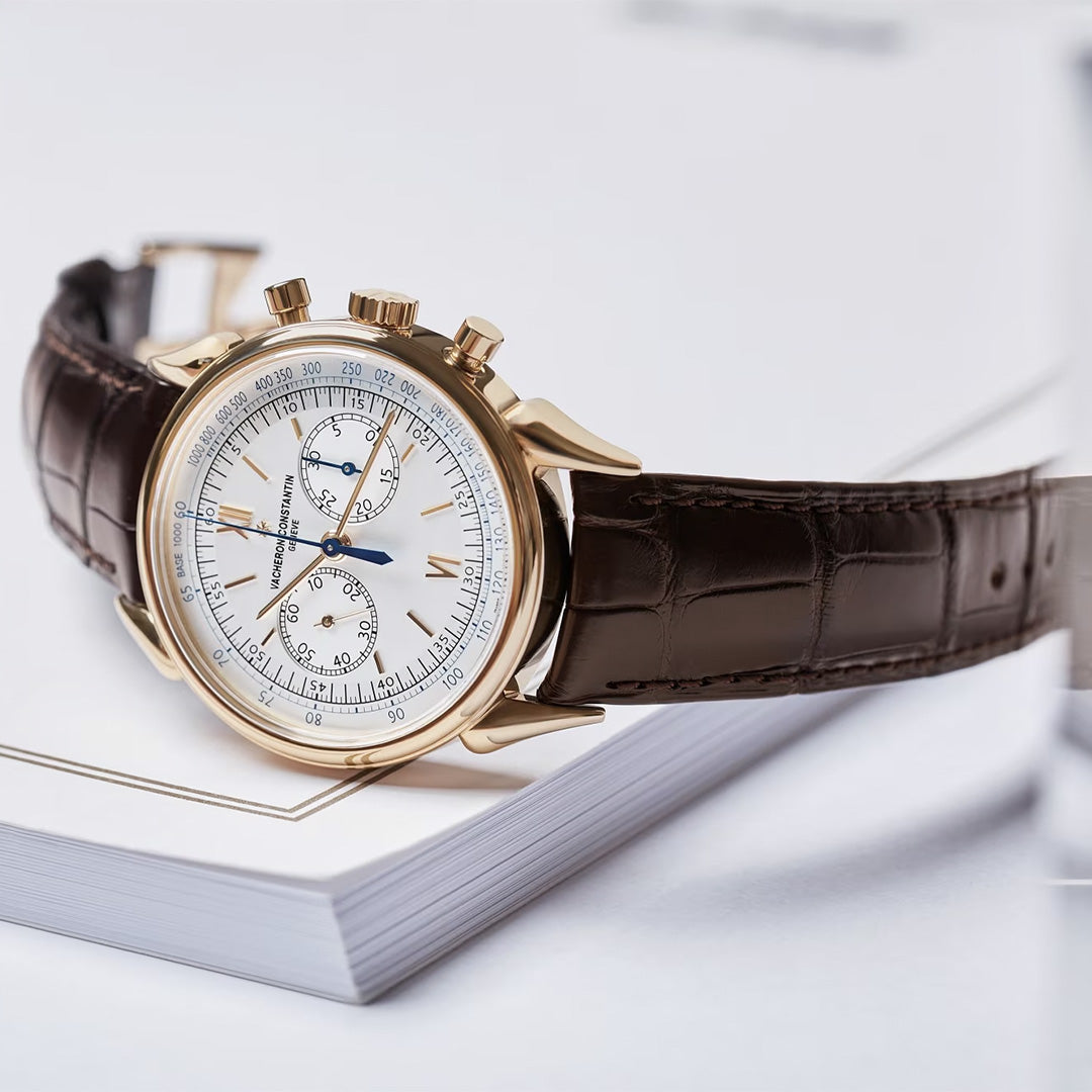 Watch in rose gold Historiques Cornes De Vache 1955 Vacheron constantin