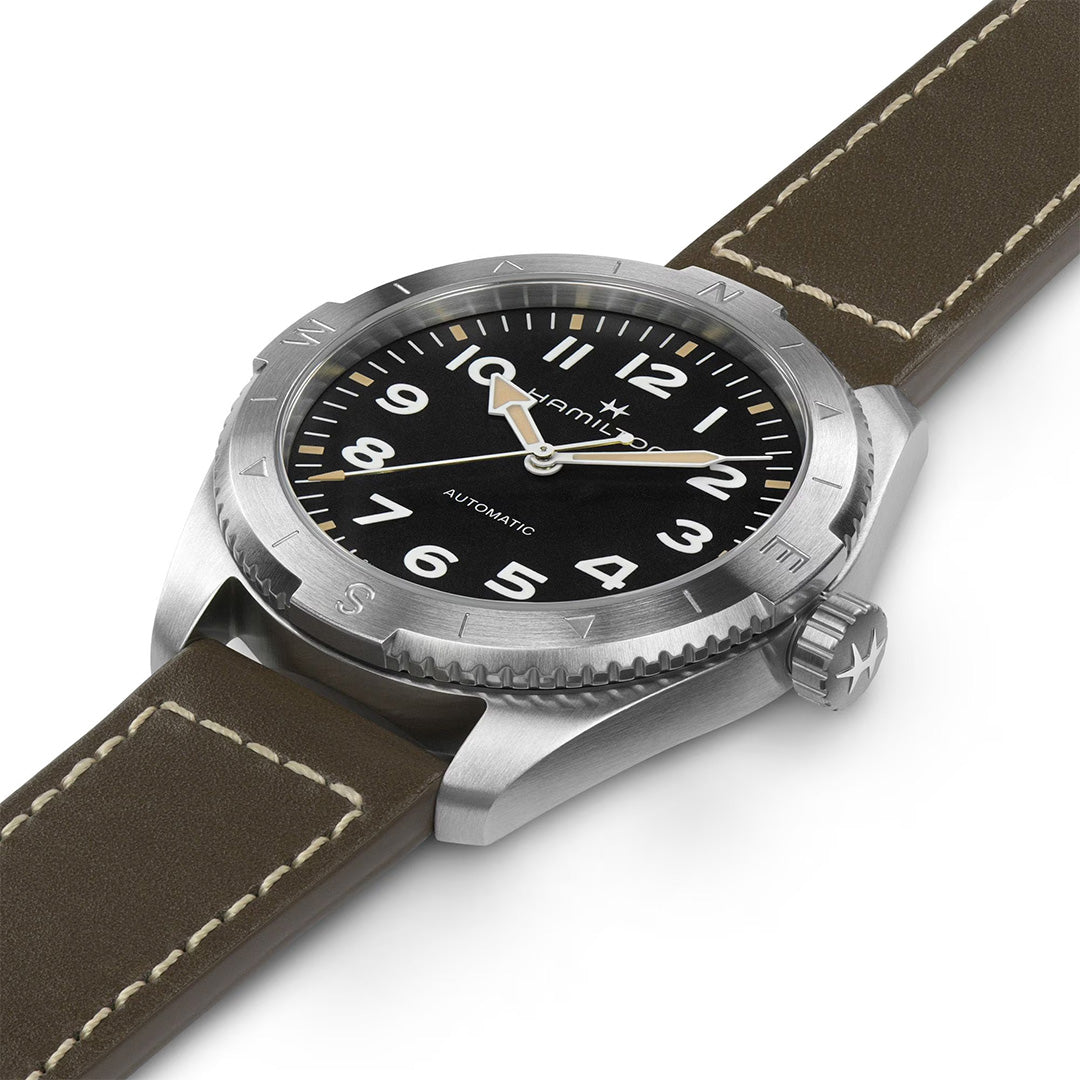 Orologio in acciaio Khaki Field Expedition Auto Hamilton