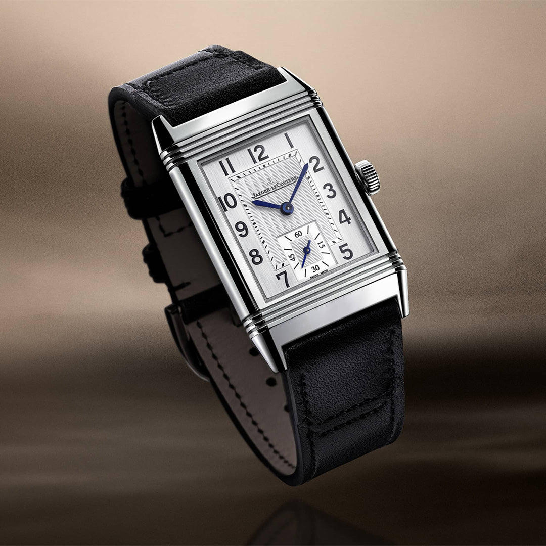 Orologio in acciaio Reverso Classic Monoface Small Seconds Jaeger-lecoultre