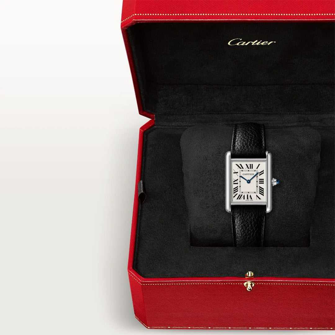 Watch in steel Tank Must Cartier