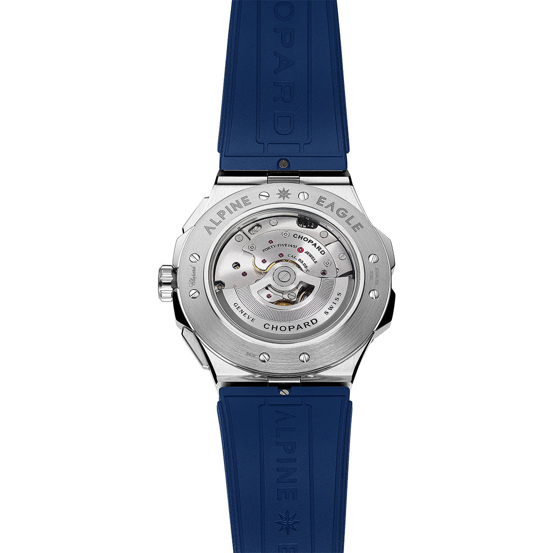 Watch in steel Alpine Eagle XL Chrono Chopard
