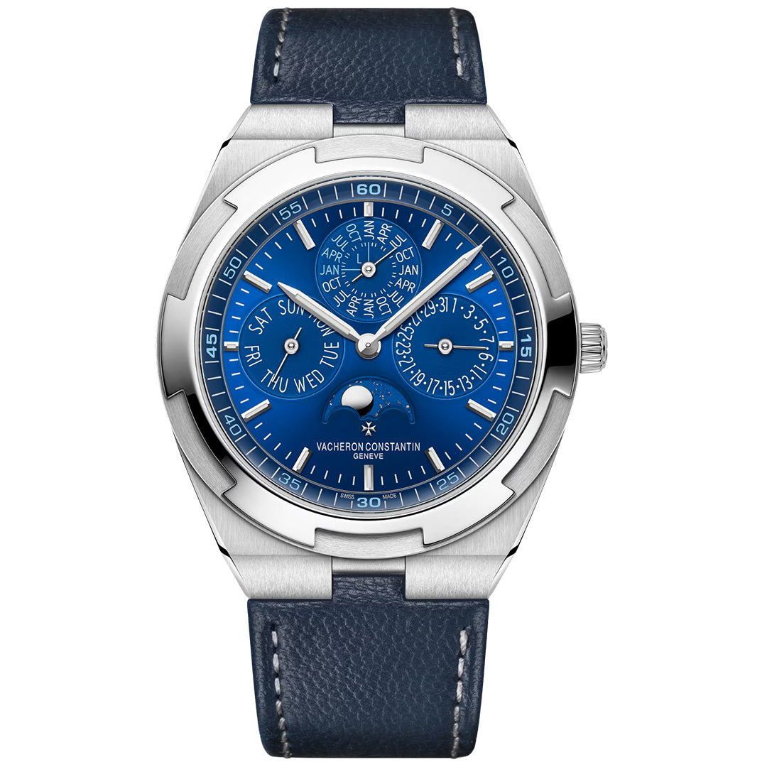 Orologio in oro bianco Overseas Calendario Perpetuo Ultra-Piatto Vacheron constantin