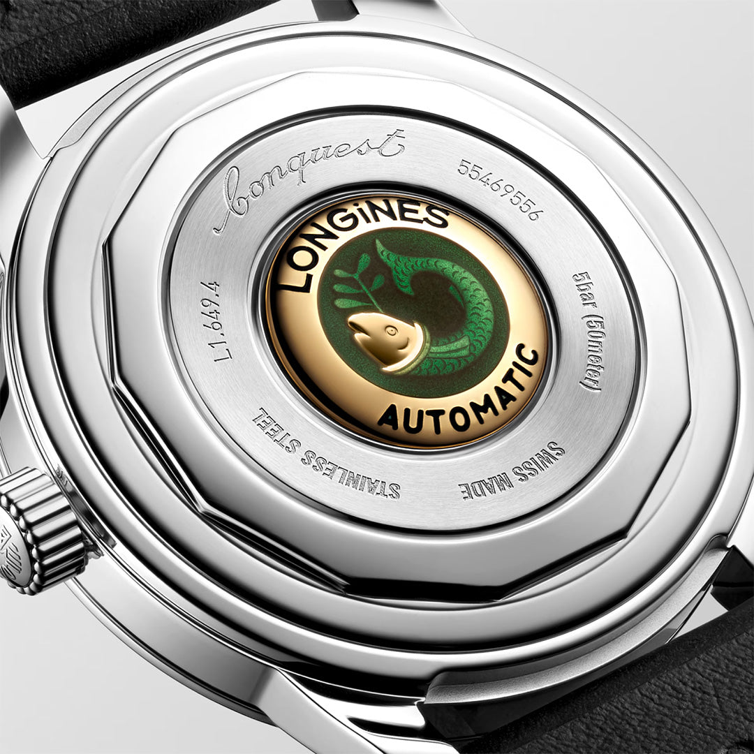 Watch in steel Conquest Heritage Longines
