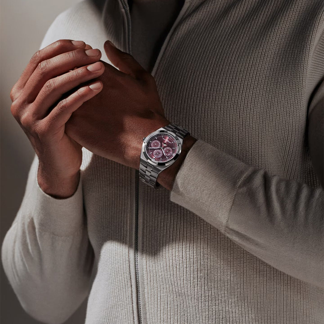 Orologio in oro bianco Overseas Calendario Perpetuo Ultra-Piatto Vacheron constantin